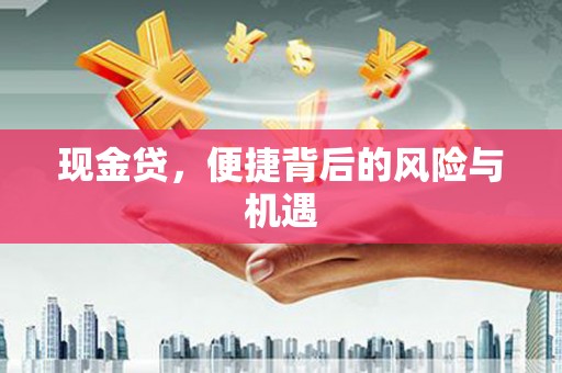 红山现金贷，便捷背后的风险与机遇