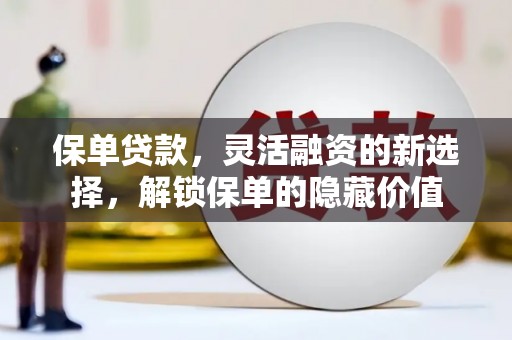 红山保单贷款，灵活融资的新选择，解锁保单的隐藏价值