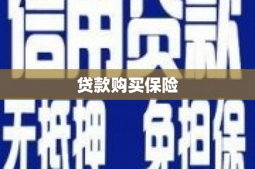 红山贷款购买保险