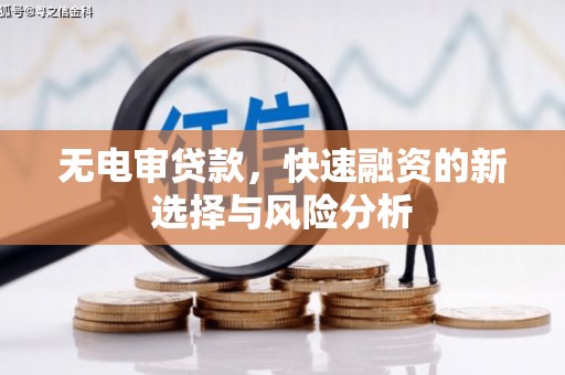 红山无电审贷款，快速融资的新选择与风险分析