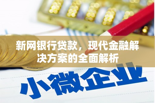 红山新网银行贷款，现代金融解决方案的全面解析