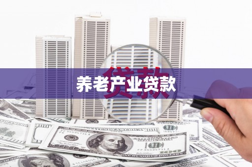 红山养老产业贷款
