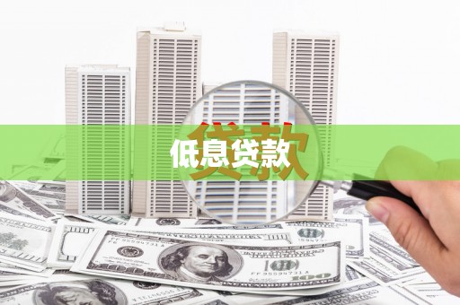 红山低息贷款