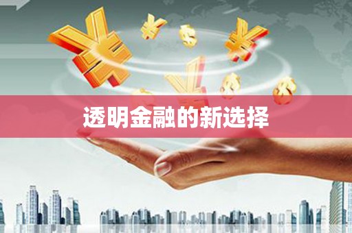 红山透明金融的新选择